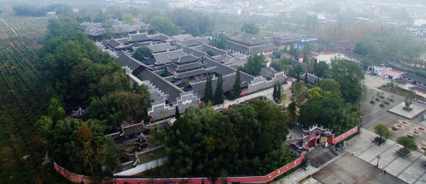 听，建筑在诉说|航拍西南禅宗祖庭：重庆双桂堂