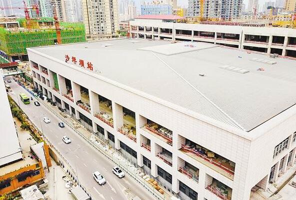 沙坪坝高铁站昨开始启动静态验收